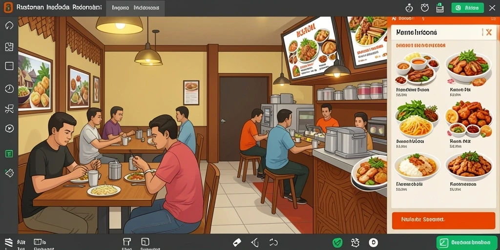 Tampilan antarmuka yang user-friendly dan menarik.