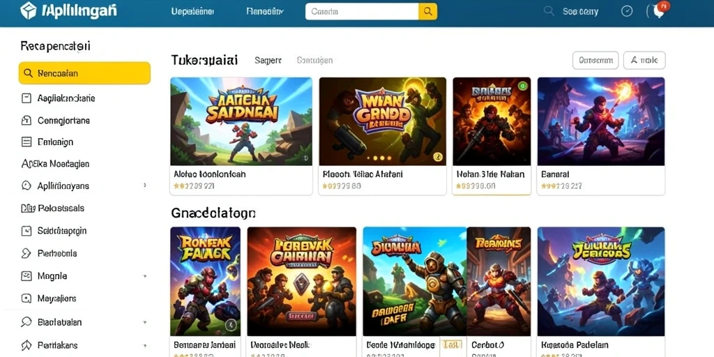 Tampilan antarmuka yang menarik dan mudah dinavigasi.