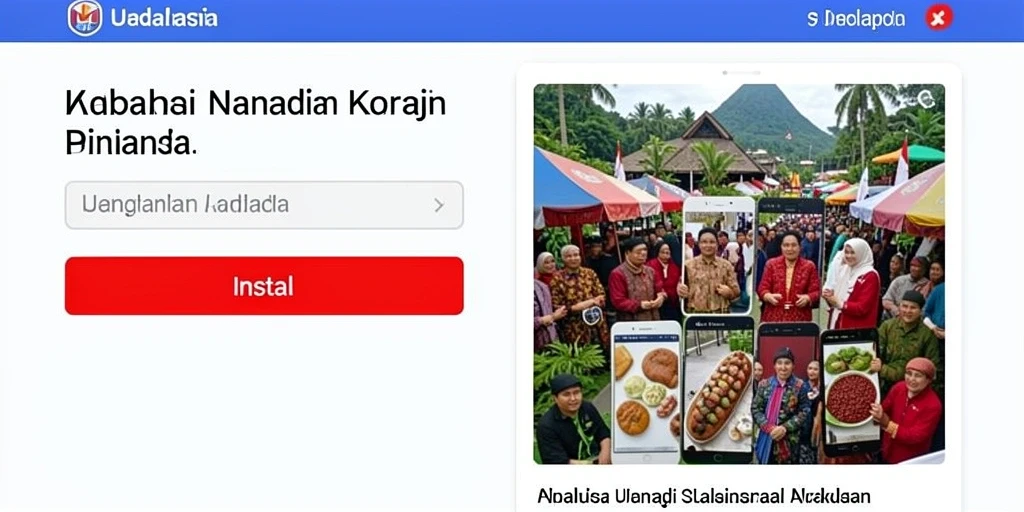 Skrinsut pertama menunjukkan antarmuka utama permainan yang menarik.