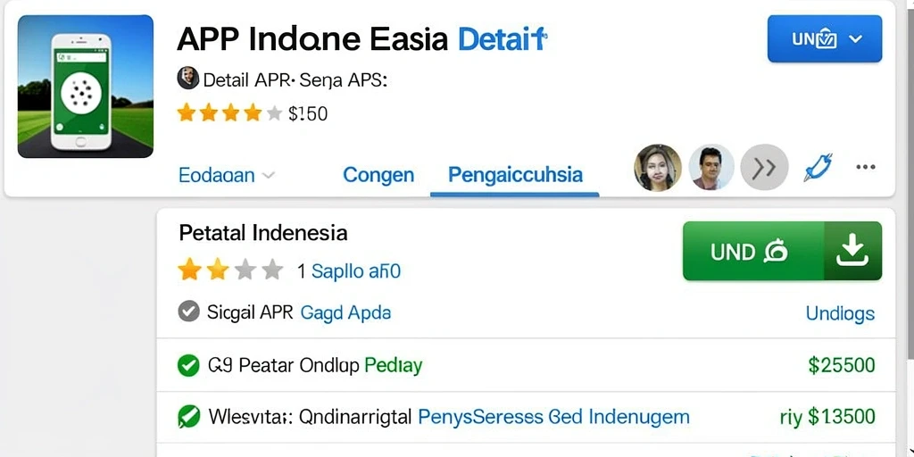 Tampilan antarmuka yang jelas dan menarik.