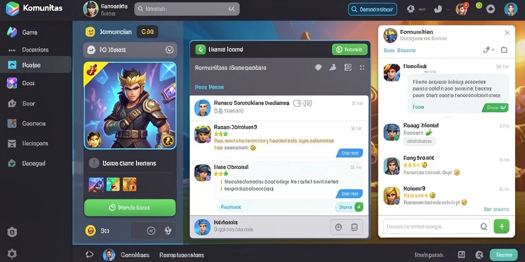 Tangkapan layar menunjukkan gameplay yang seru.