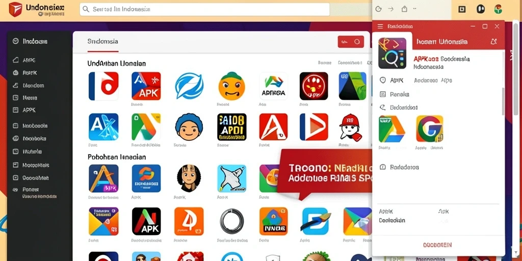 Antarmuka aplikasi yang sederhana dan menarik.