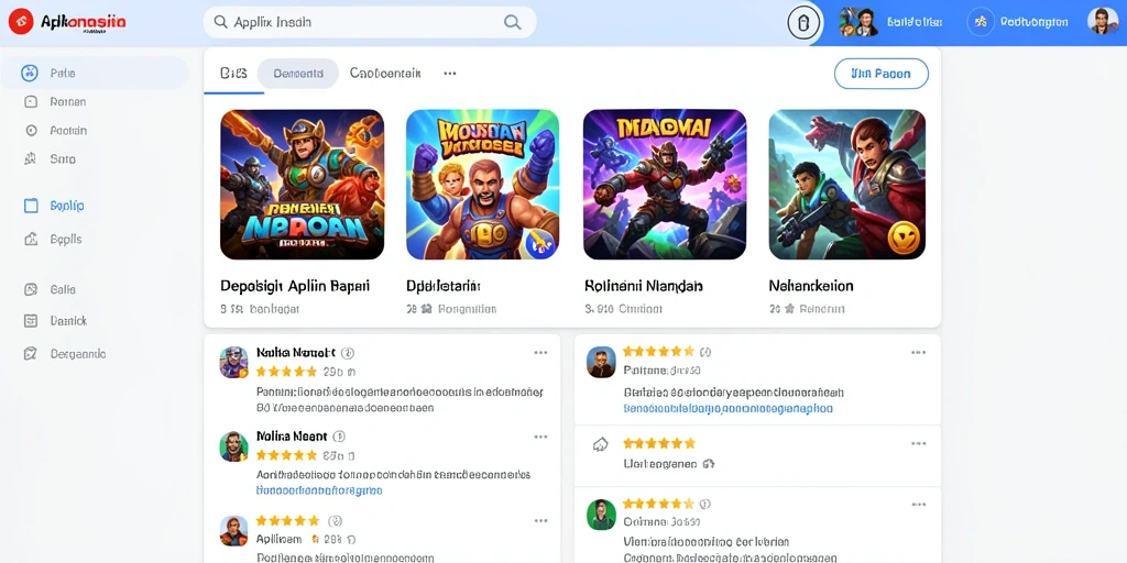 Tampilan antarmuka yang menarik dan user-friendly.
