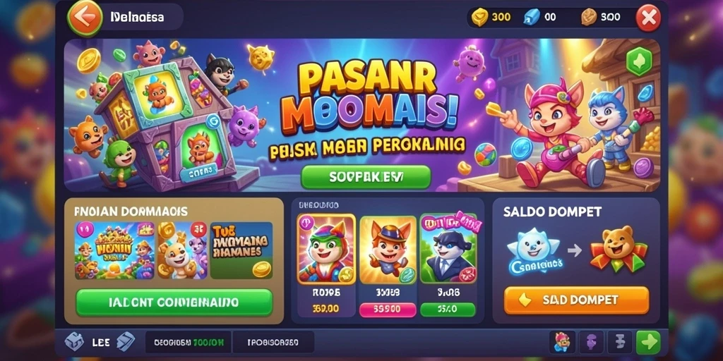 Tampilan antarmuka yang menarik dan mudah digunakan.