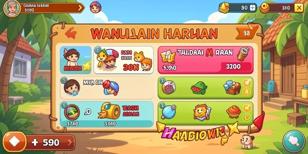 Tampilan antarmuka VIPDEWA yang menarik dan modern.